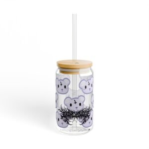 Yami Bear Glass Sippy Cup